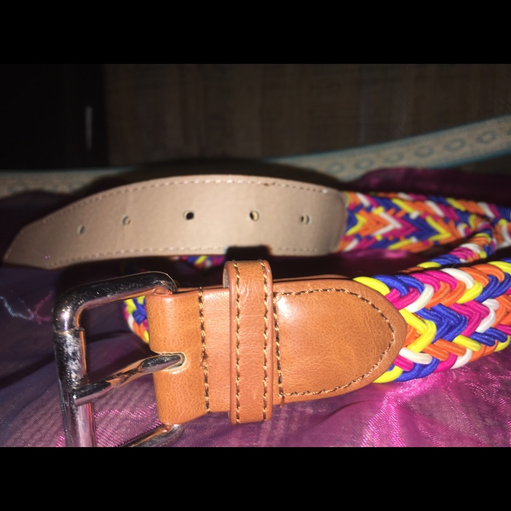 Multi colored belt